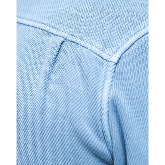 NWT Outerknown Light Blue Chroma Blanket - Hazy Sea Shirt Men’s Medium NEW - Picture 3 of 14